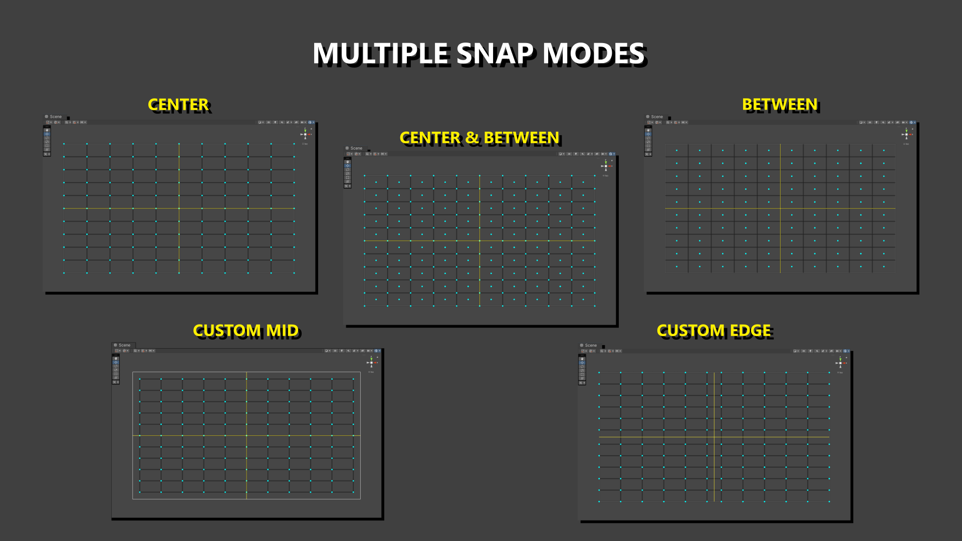 Multiple Snap Modes