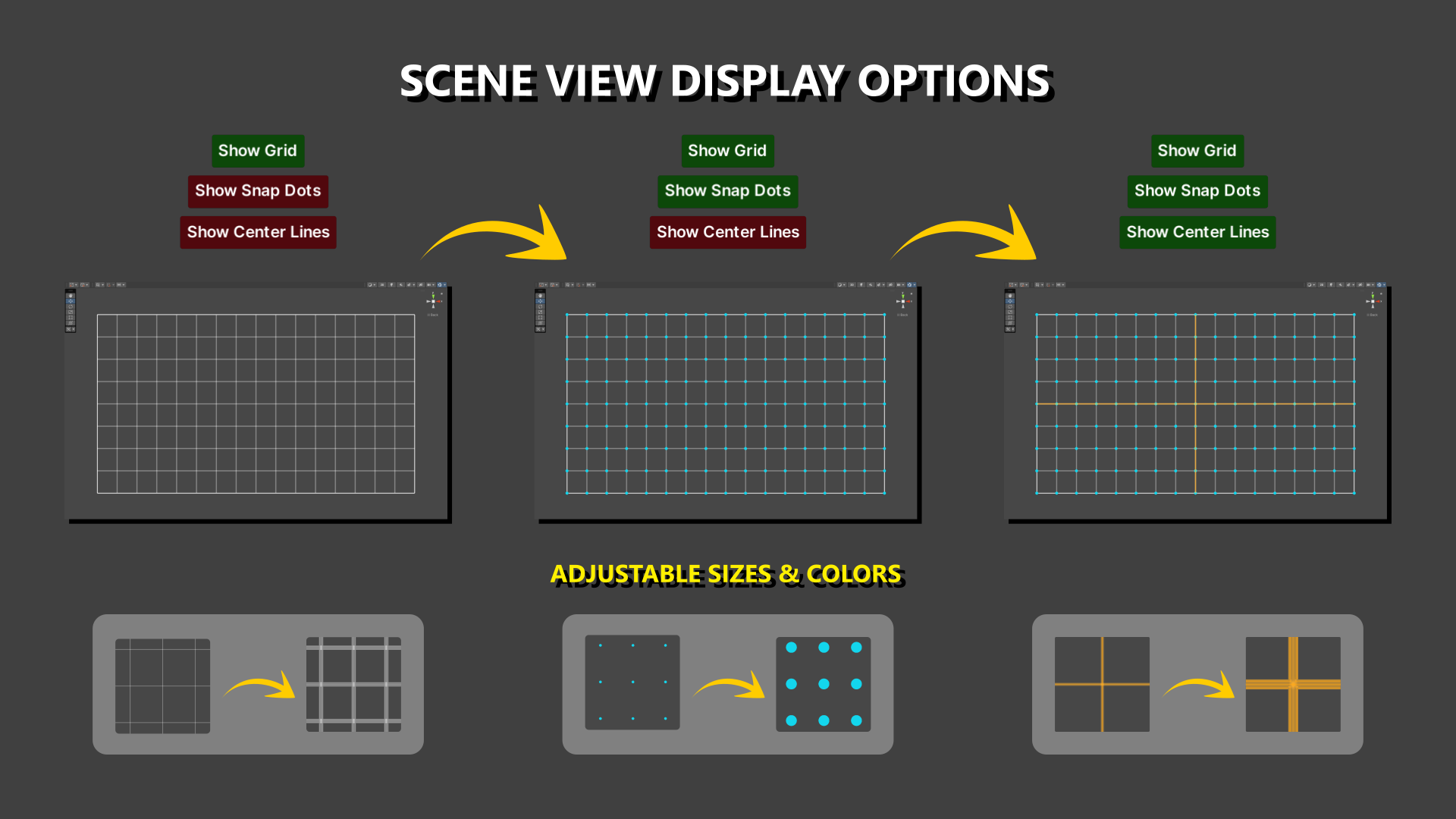 Scene View Display Options